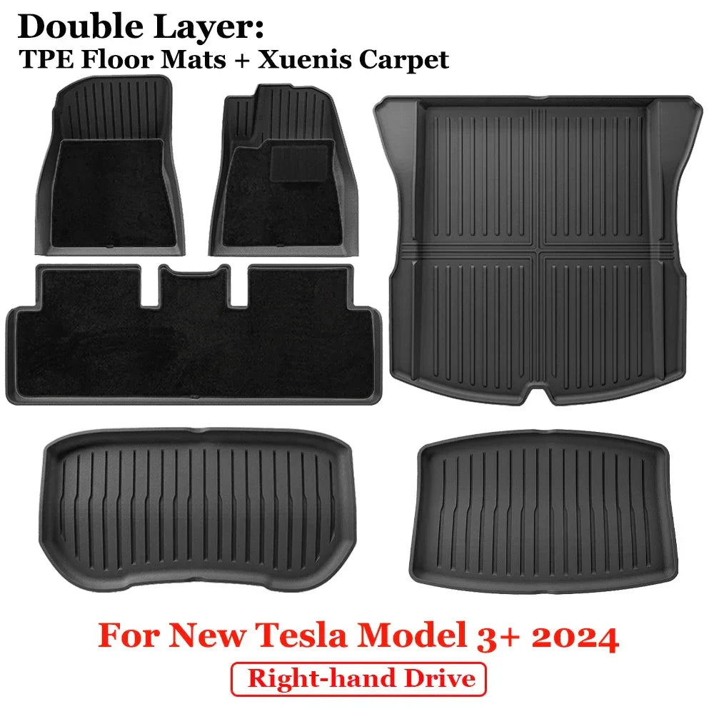 For 2024 New Tesla Model 3 Highland Floor