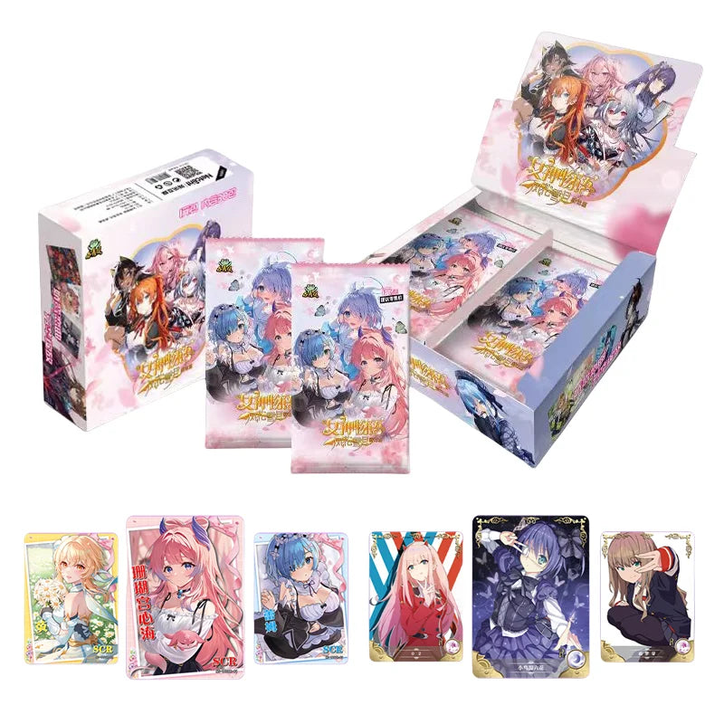 Goddess Card Stories Booster Box Anime Flash Card