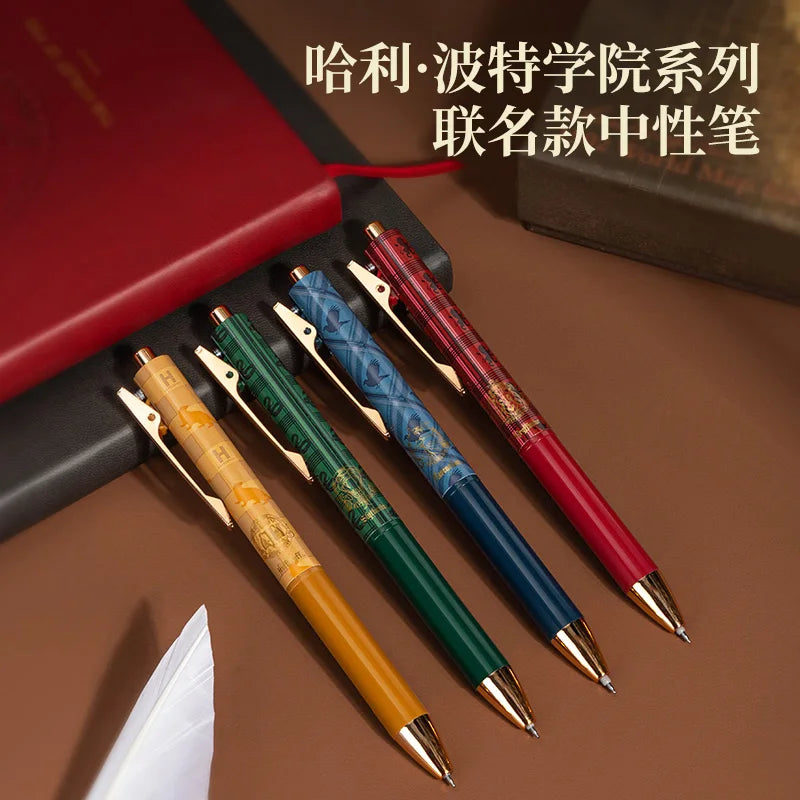 Deli 4pcs 0.5mm Black Ink Harry Potter Gel