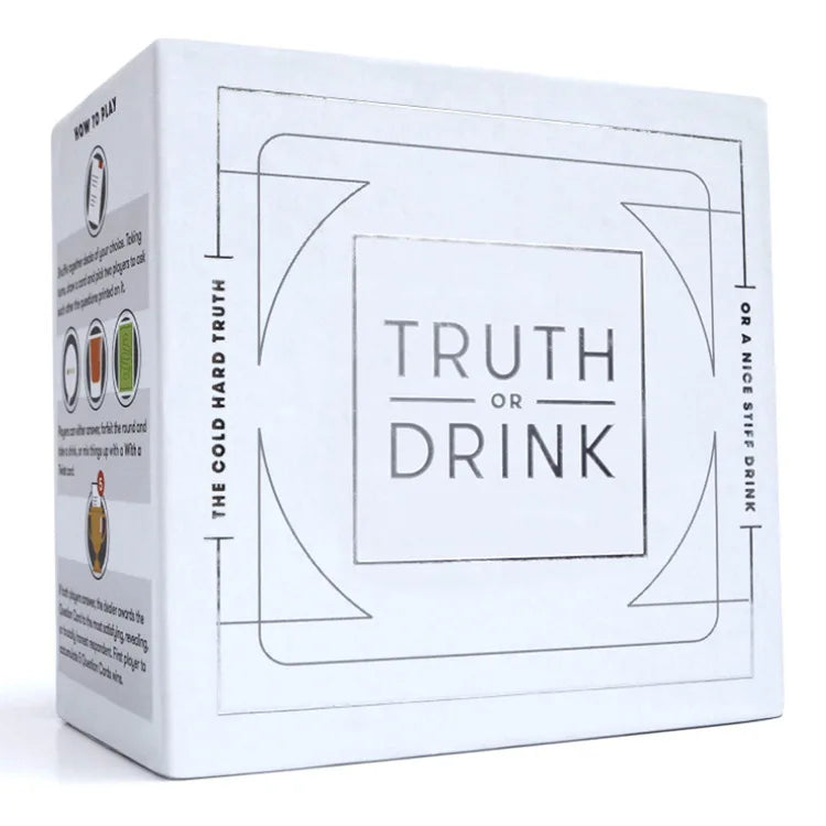 Truth or Drink English Board Games Truth or