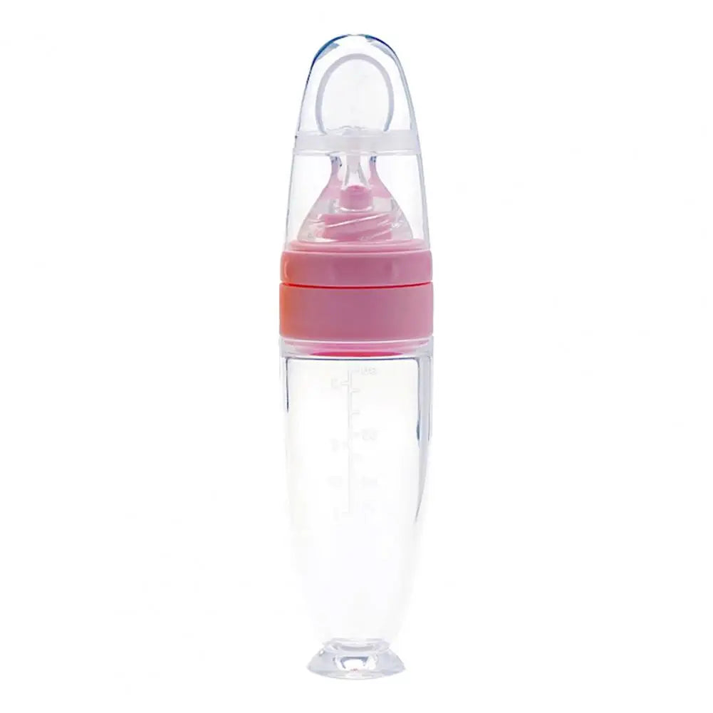 Baby Spoon Bottle Feeder Dropper Silicone Spoons for