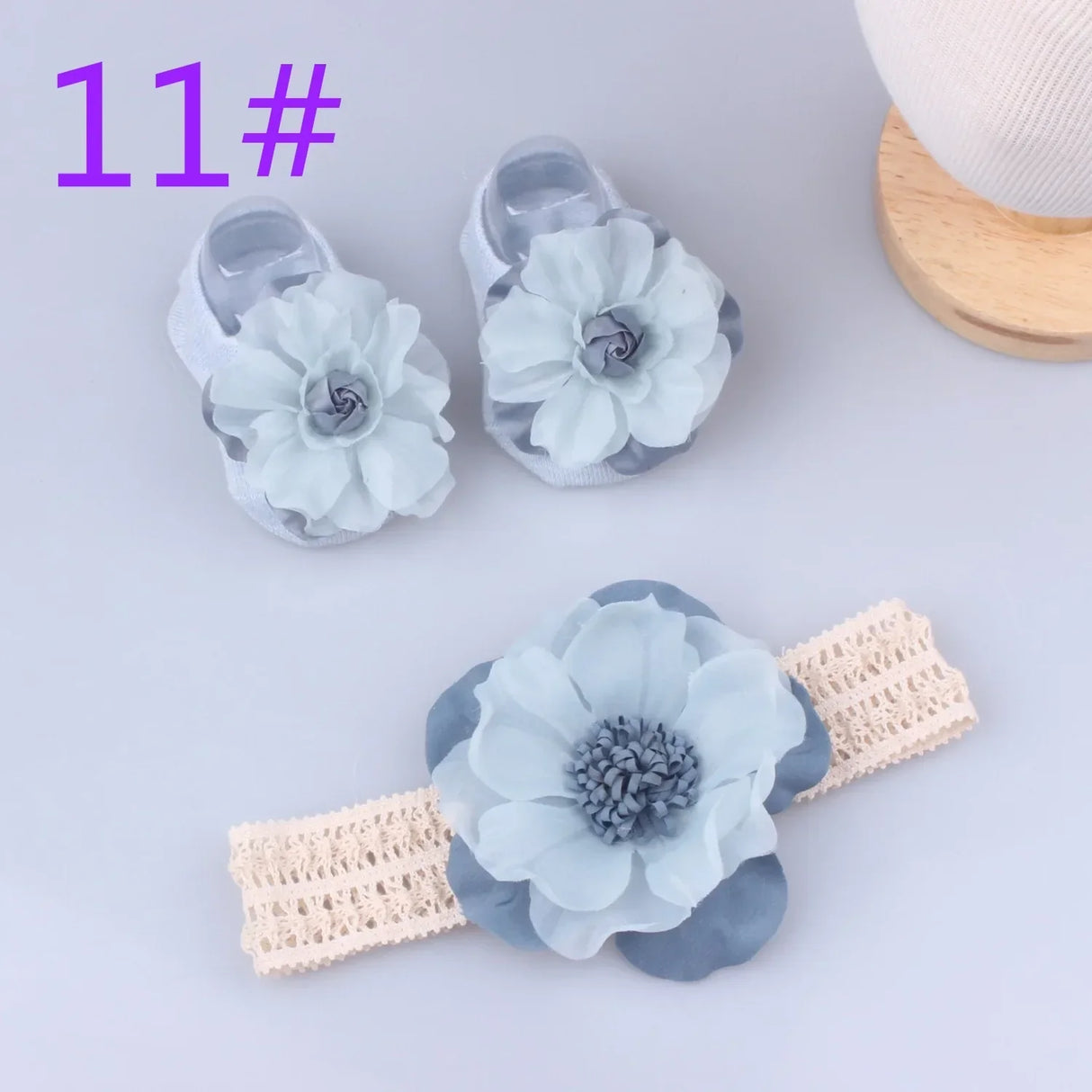 1 Set Cute Gift Bow Flowers Baby Girls