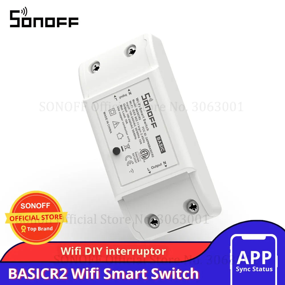 SONOFF Switch BASIC Wifi Smart Switch Module 10A