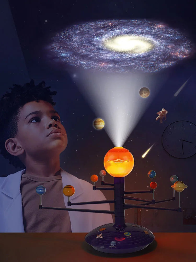 Projector Montessori Toys Solar System Planets For Kids
