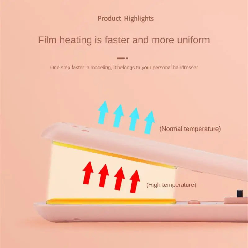 Ceramic Straight Hair Curlers Anti-scalding Design Hair styling