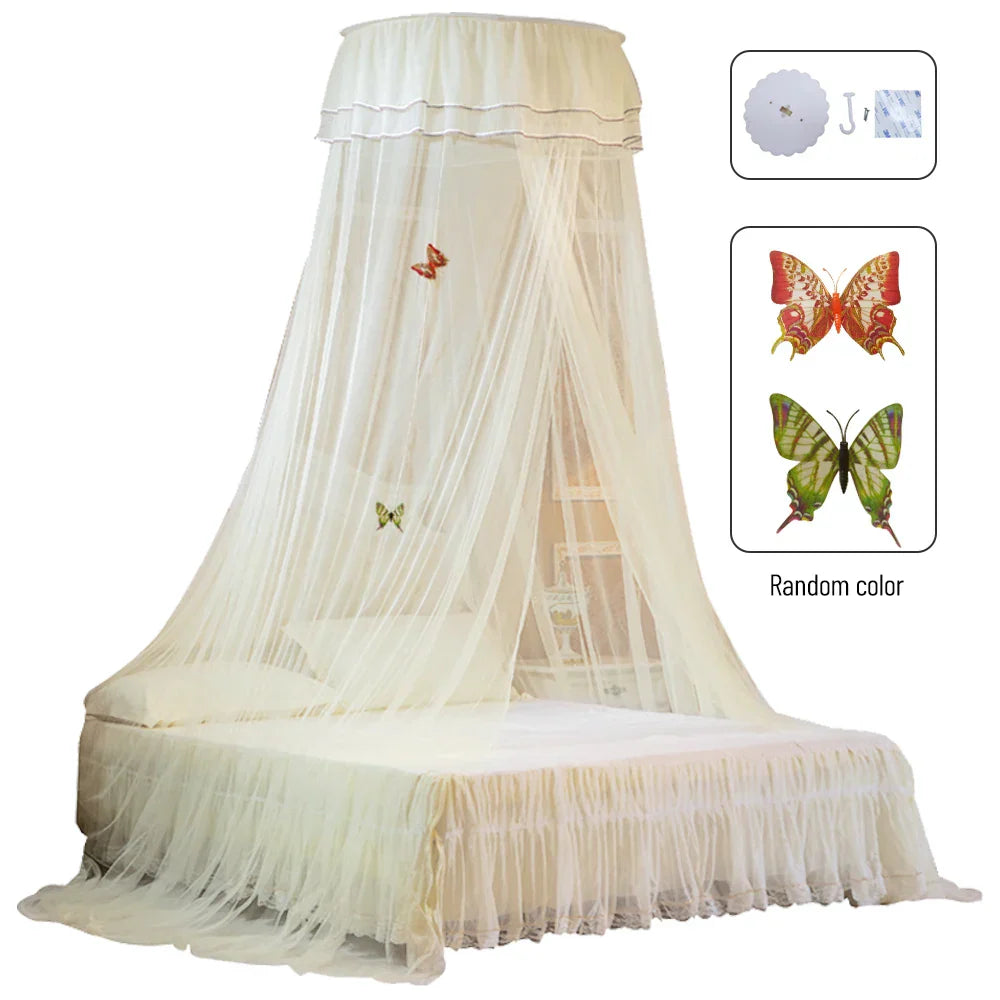 Universal Dome Mosquito Net Single Entrance Fine Mesh