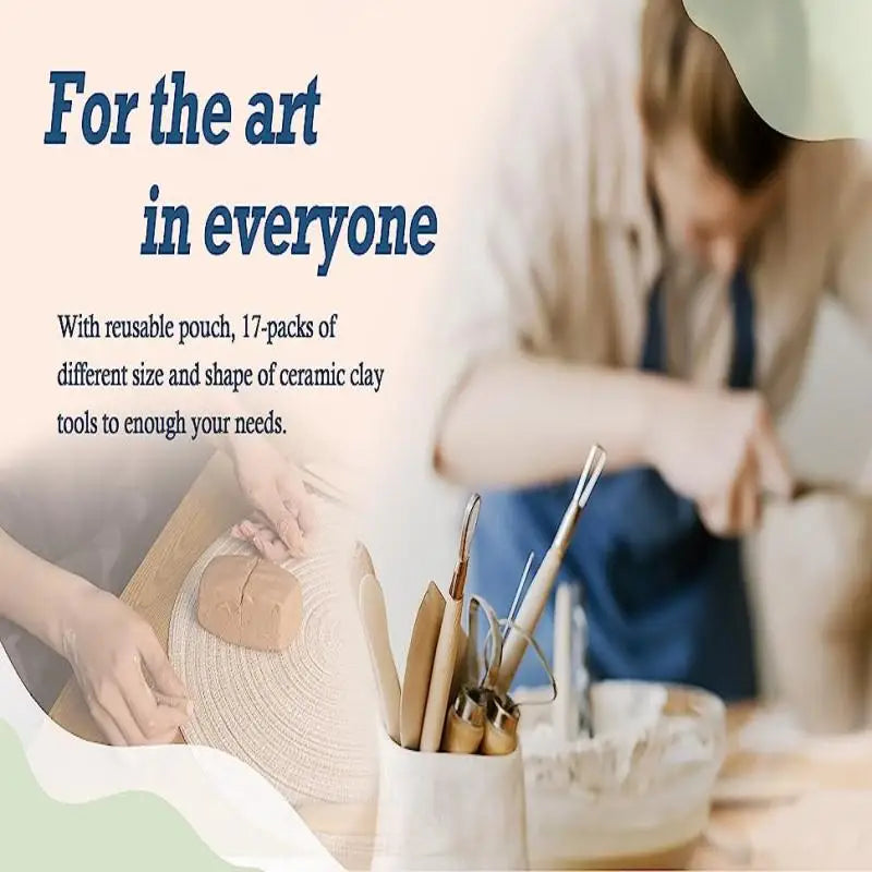 Pottery Clay Sculpting Tools Kit 8-61 Pcs/Set, Ceramic