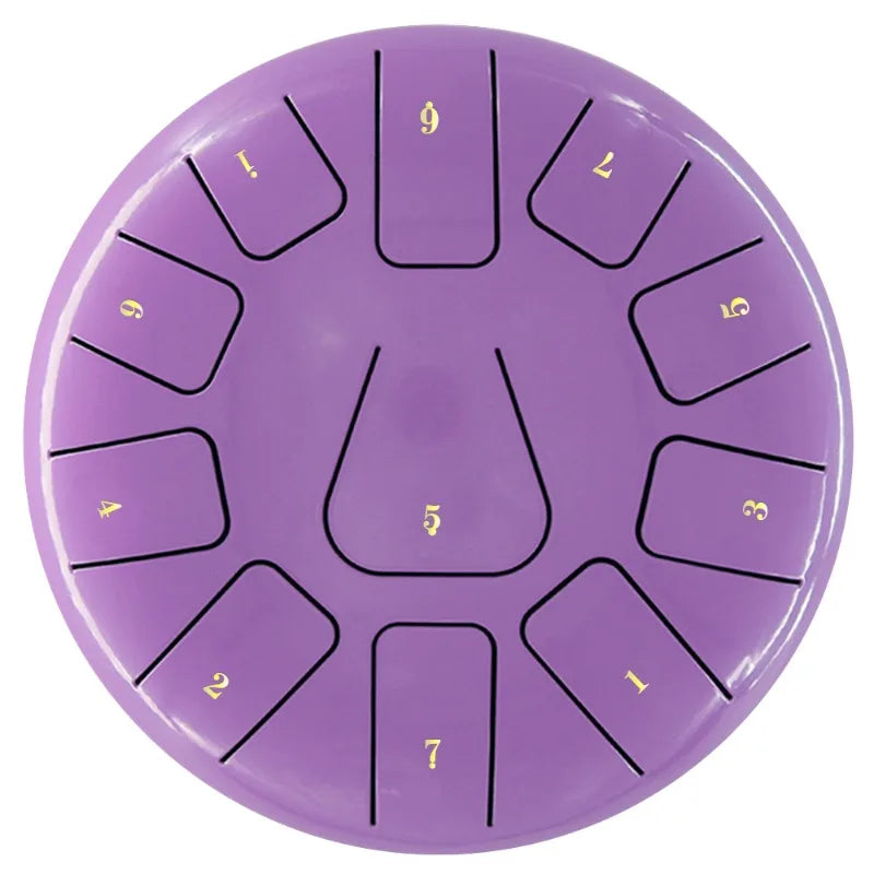 8 Inch Steel Tongue Drum 11 Note Ethereal