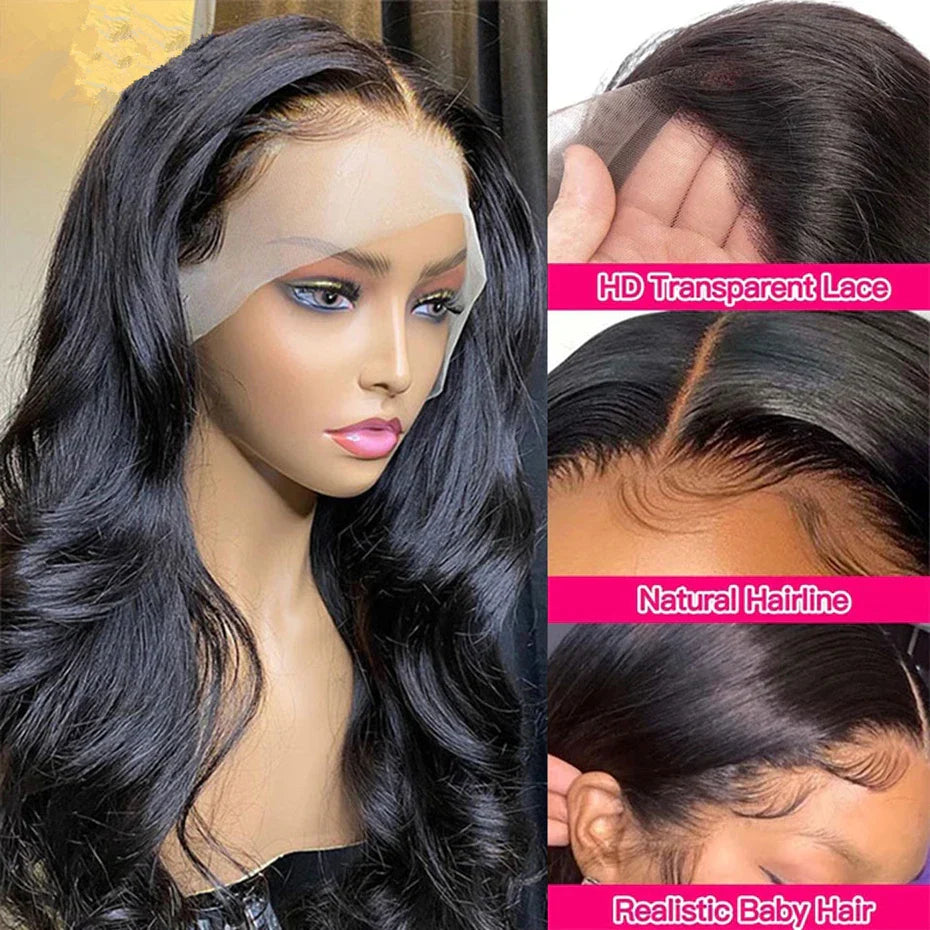 360 Lace Wig 32Inch Body Wave Lace Front