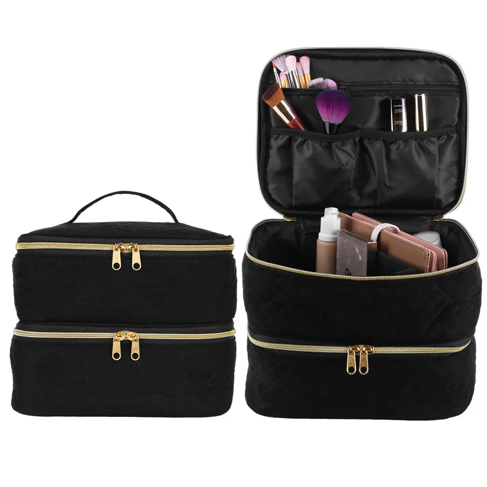 Nailpolish Organizer Bag Removable Nail Box Storage with