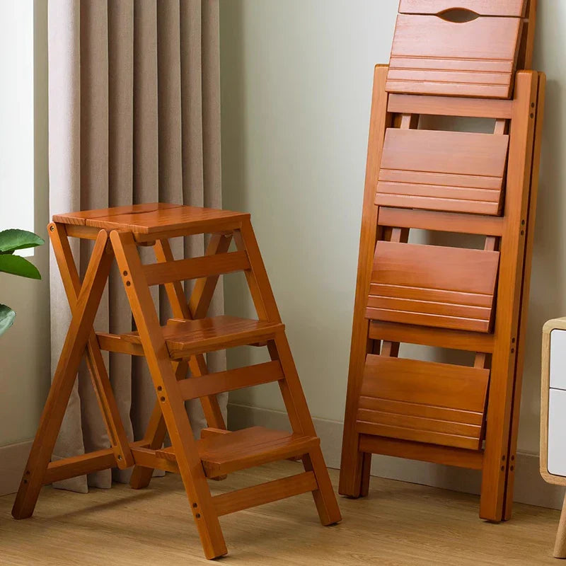 Platforms Telescoping Step Stools Foldable Attic Bar Portable