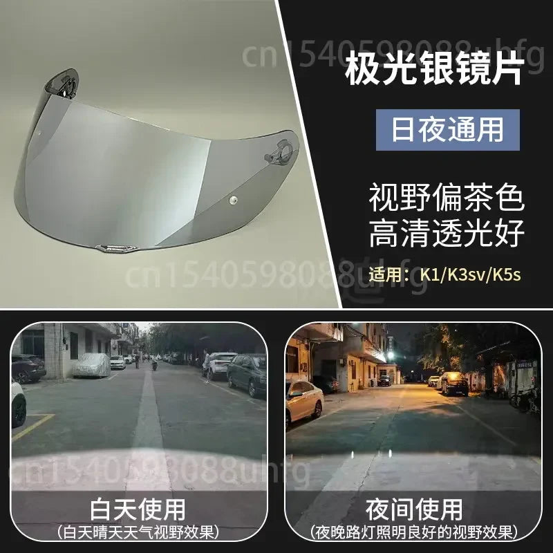 Motorcycle Helmet Visor for K1 K3SV K5 Moto