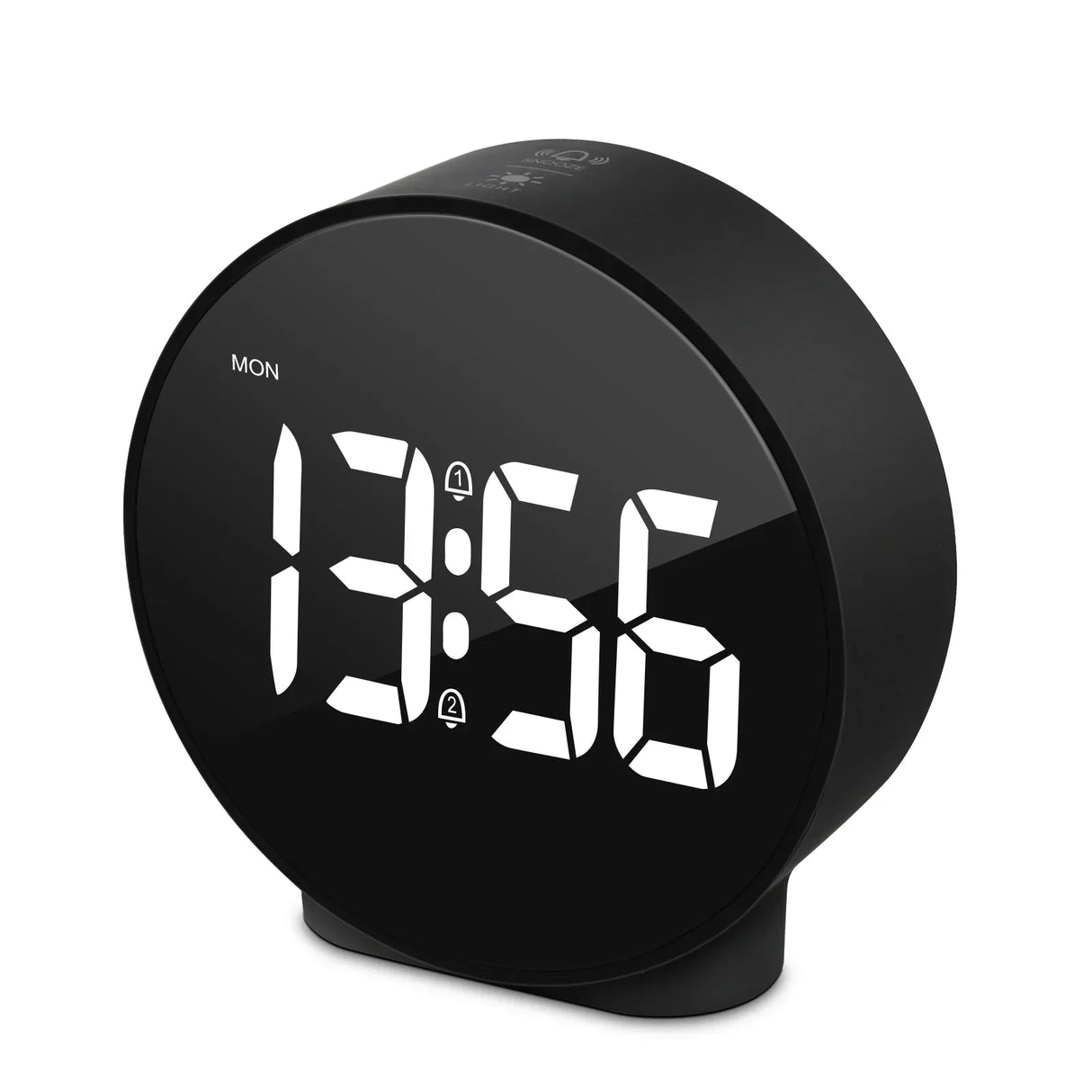 Deeyaple Colorful Alarm Clock Desk Clock Memory Function