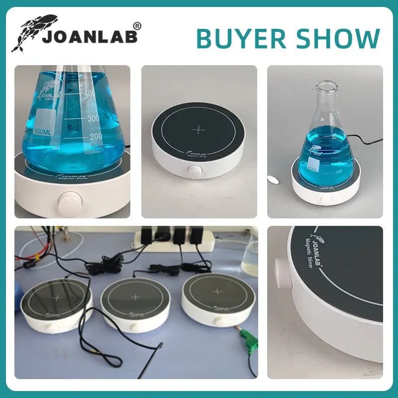 JOANLAB Mini Magnetic Stirrer Laboratory Supplies Magnetic Mixer