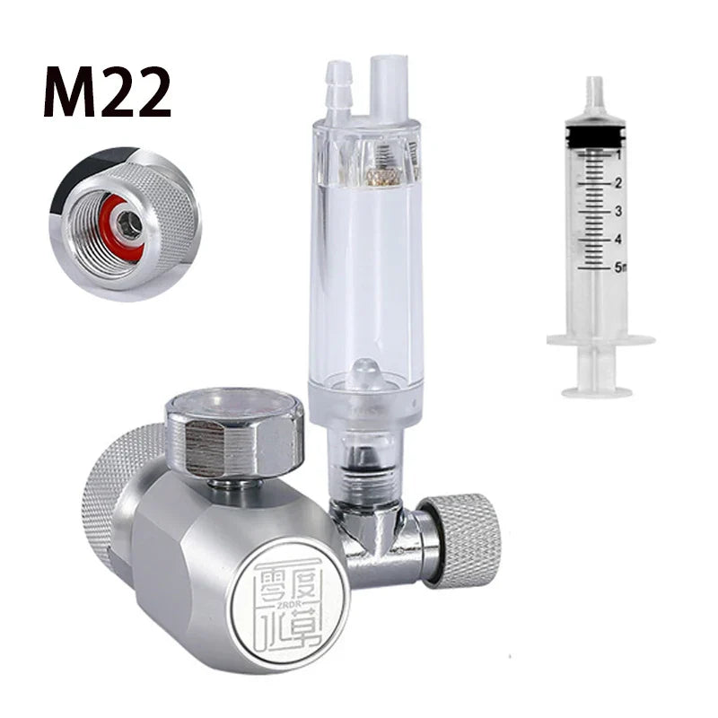Aquarium CO2 regulator Aquarium aluminum alloy simple single