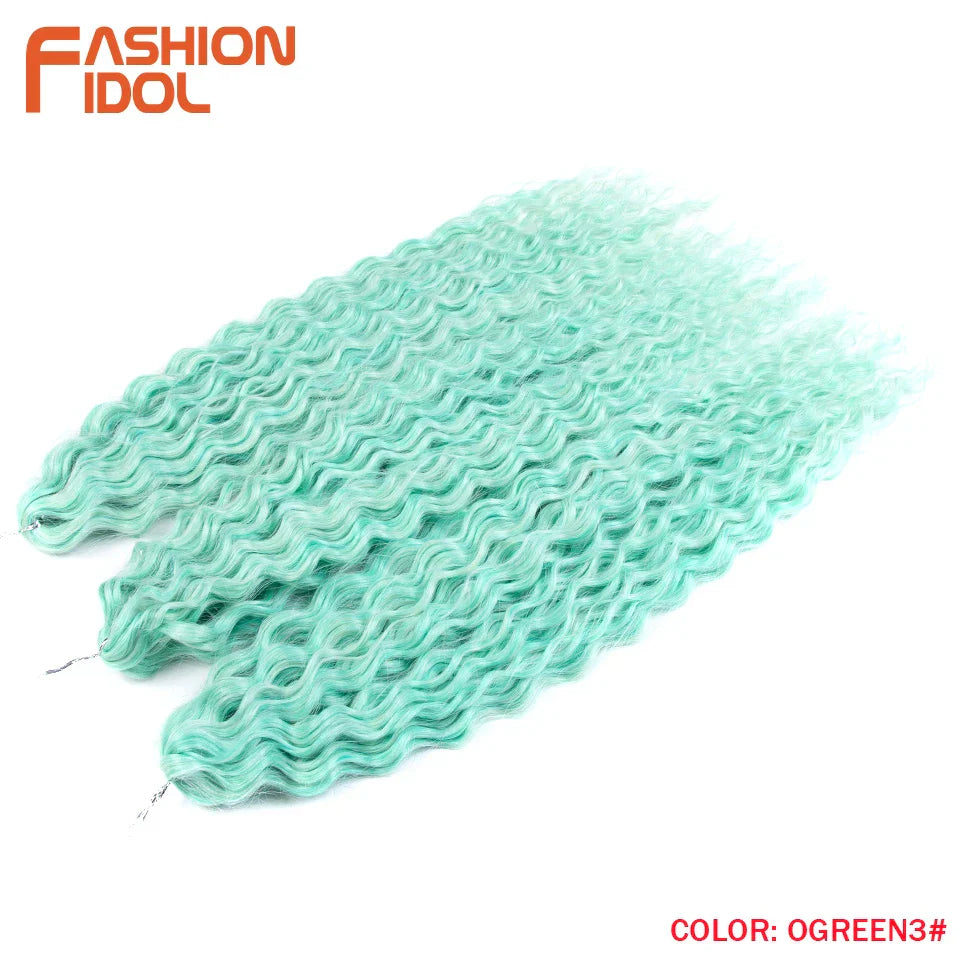 Ariel Hair Synthetic Twist Crochet Curly Hair 24