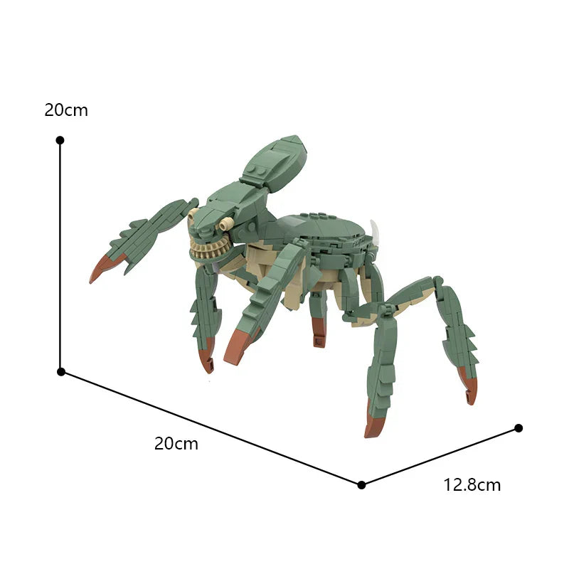 MOC Movie Space Crustacean Beast Acklay Monster War