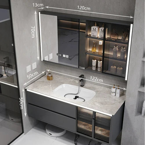 Makeup Bathroom Cabinet Storage Organizer Multipurpose Bathroom Cabinet