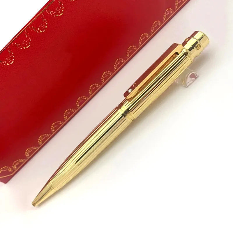 Classic Black Gold Silver Clip Luxury CT Ballpoint