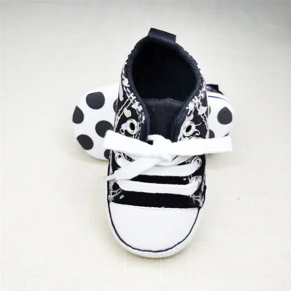Baby Canvas Classic Sports Sneakers Newborn Baby Boys