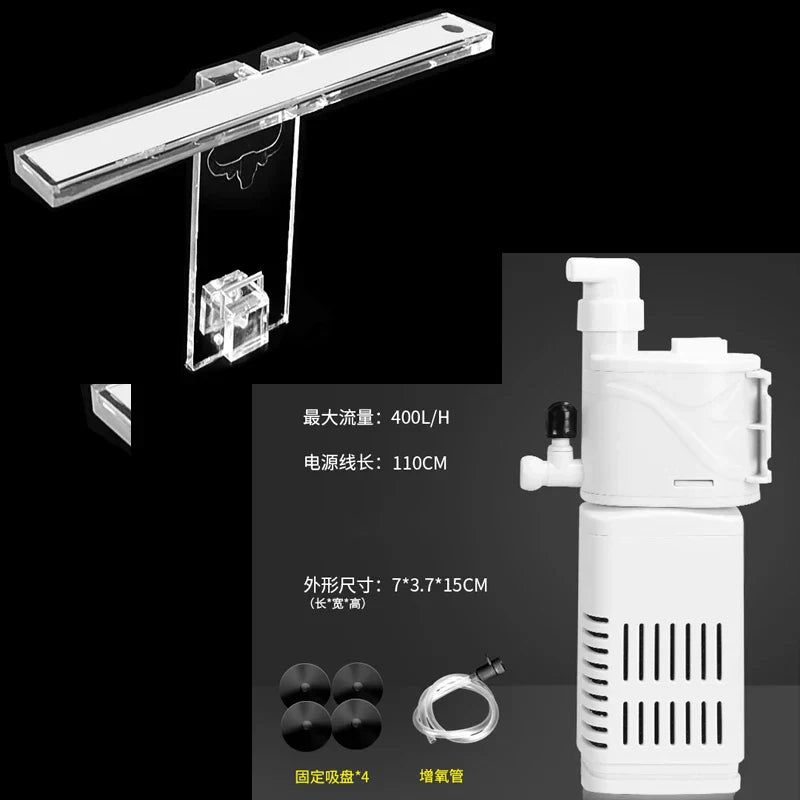 PET Aquarium Box Plastics Ultra-white Organic Glass Explosion-proof