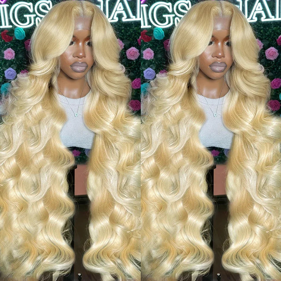 13x4 Body Wave 613 Honey Blonde Lace Front
