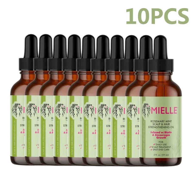 10pcs Organics Mielle Rosemary Mint Hair Growth Essential