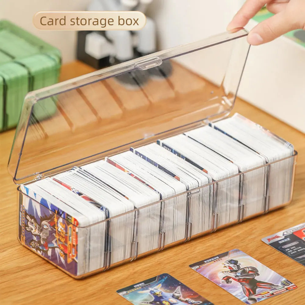 Transparent Hot Trading Card Deck Box Large Capacity