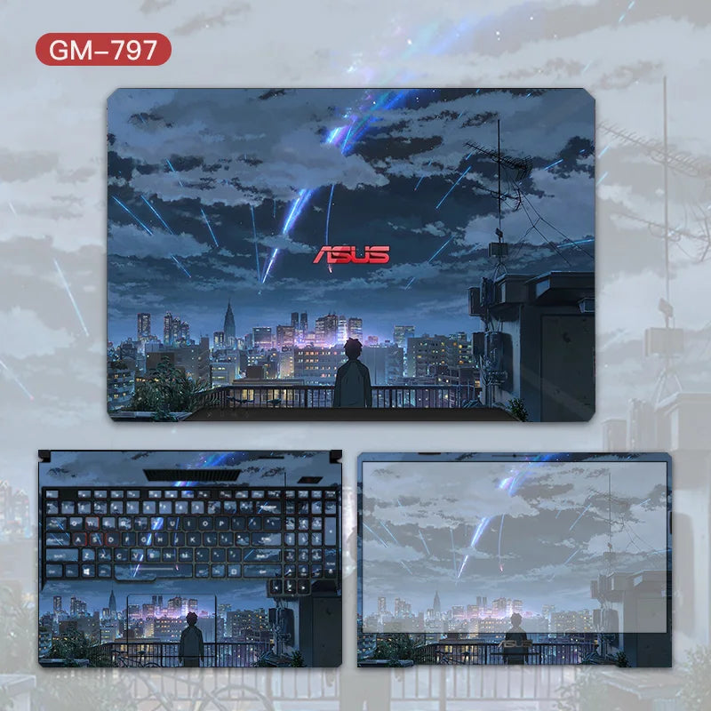 Dazzle Vinyl Laptop Special Sticker Skin For ASUS
