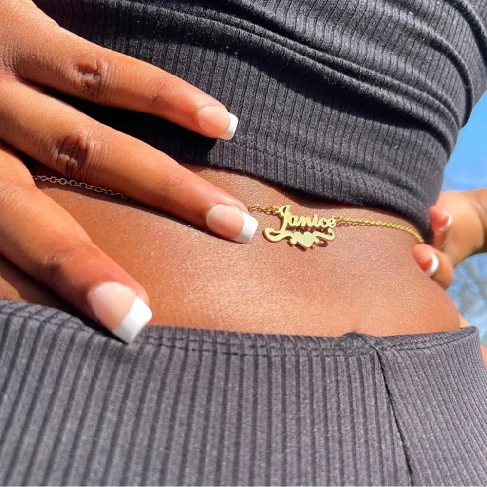 Sexy Body Charm Jewelry Beach Belly Chain For