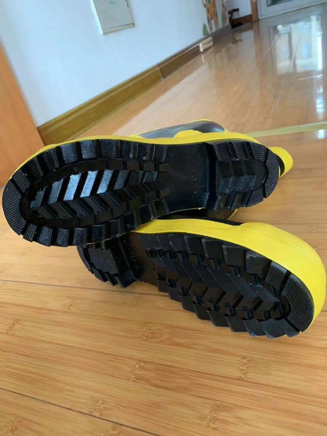 EU certification High Cylinder Emergency Rescue Boots Firefighter