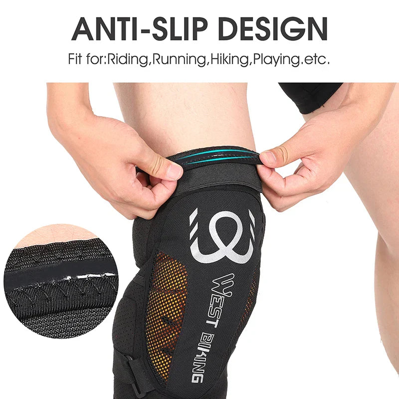 WEST BIKING Knee Pads Cycling Protector With PU