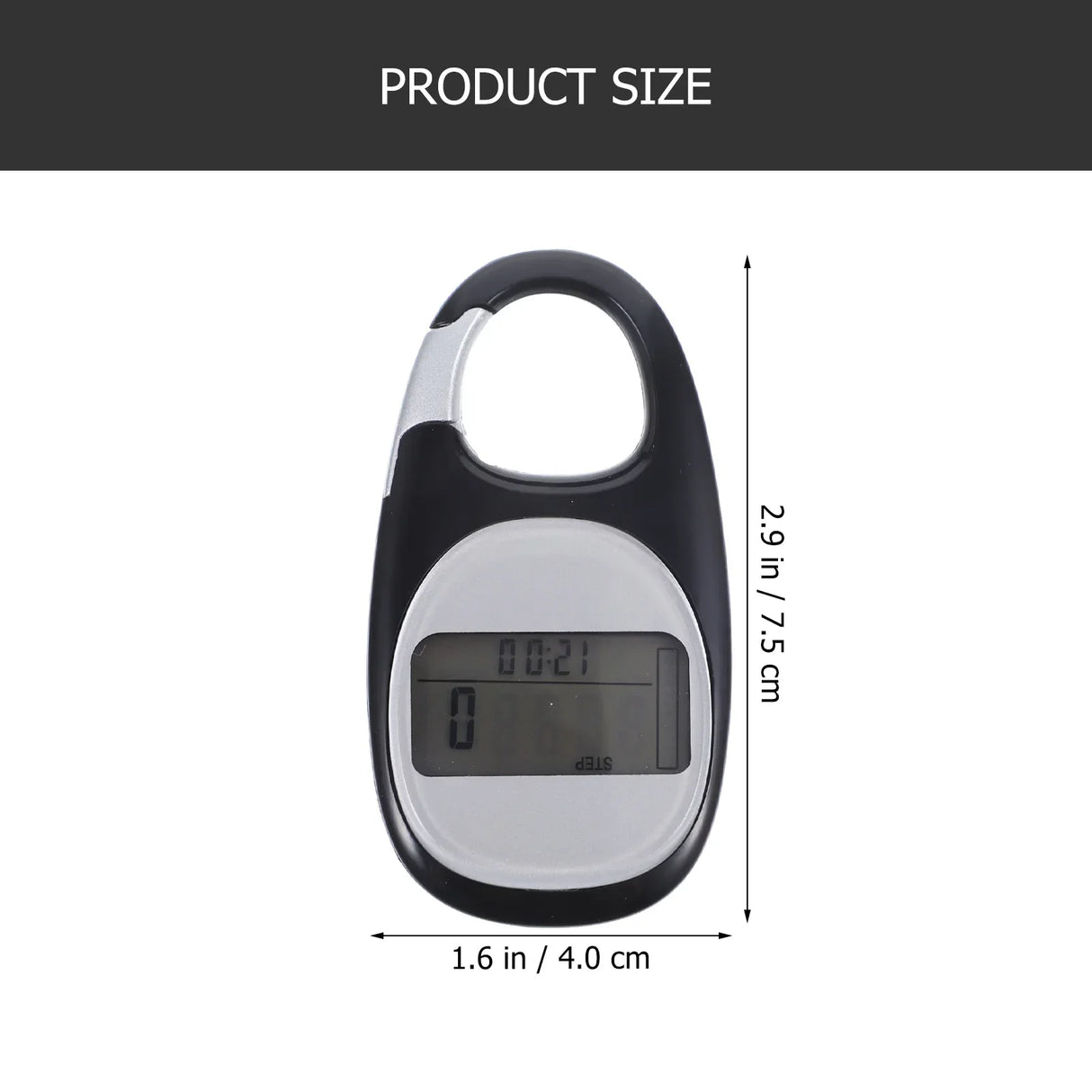 Pedometer Portable Outdoor Accessories Clip-on Professional Calorie Counter