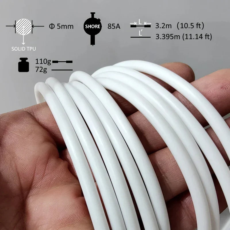 NEVERTOOLATE TPU and PVC material Skipping Rope Rapid