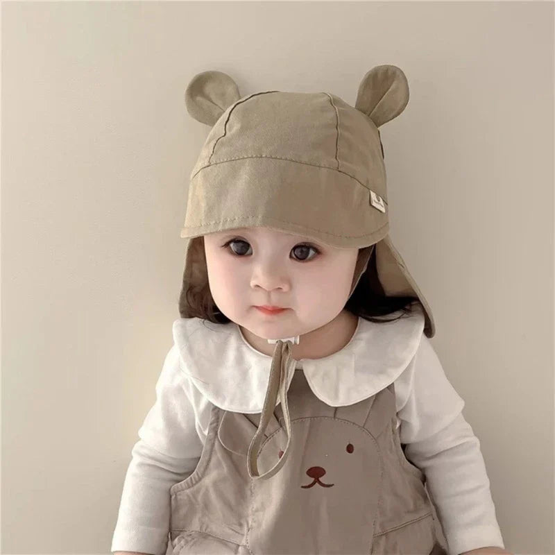 Kids Fisherman Caps with Ears Designing Spring Fall