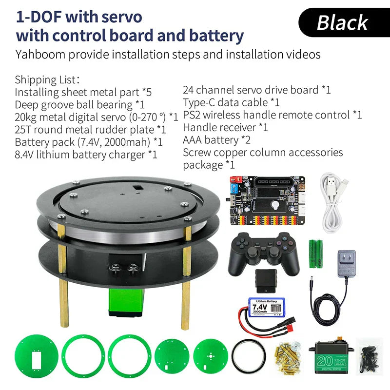 2DOF Electric Rotatable Rotary Robot Arm Base Platform