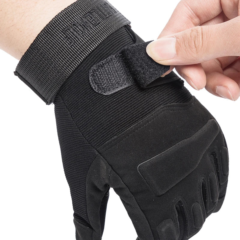 Multi functional anti slip tactical gloves for men