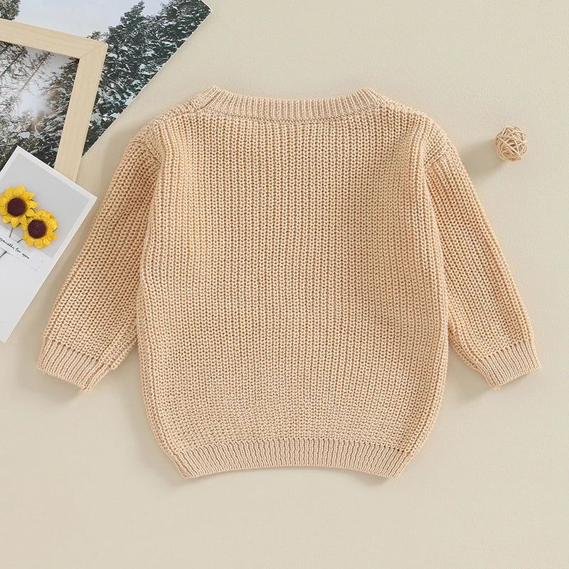 Autumn Baby Girls Boys Sweaters Coat Kids Knitting