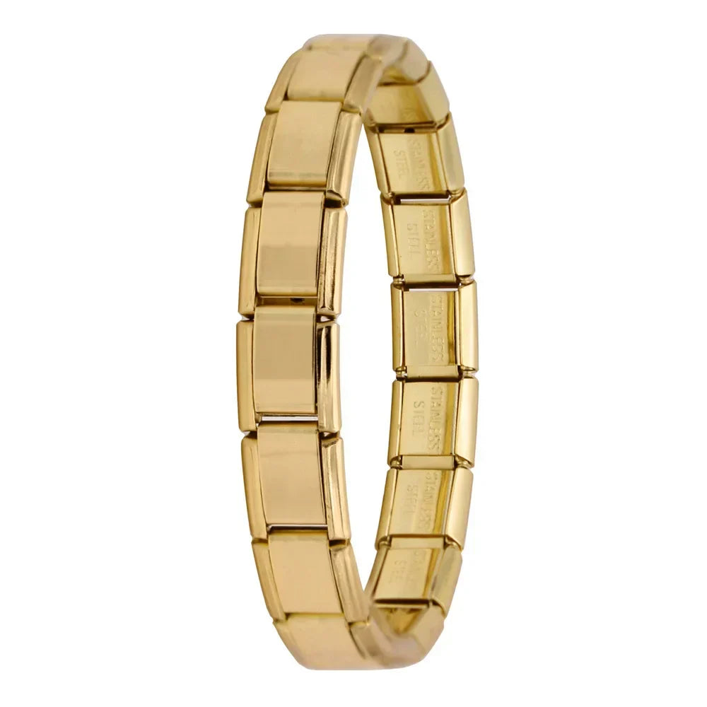 Hapiship Top Women's Girl Jewelry 9mm Width Itanlian