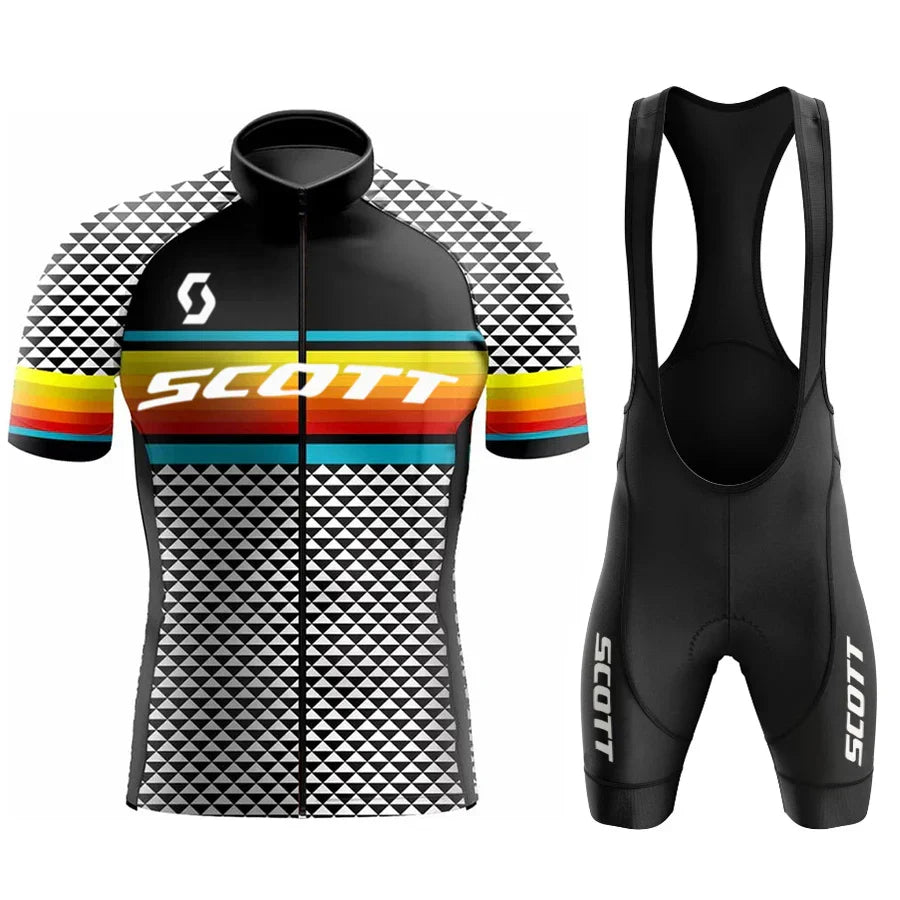 Men's Cycling Suit Jersey Mtb SCOTT Clothing Man