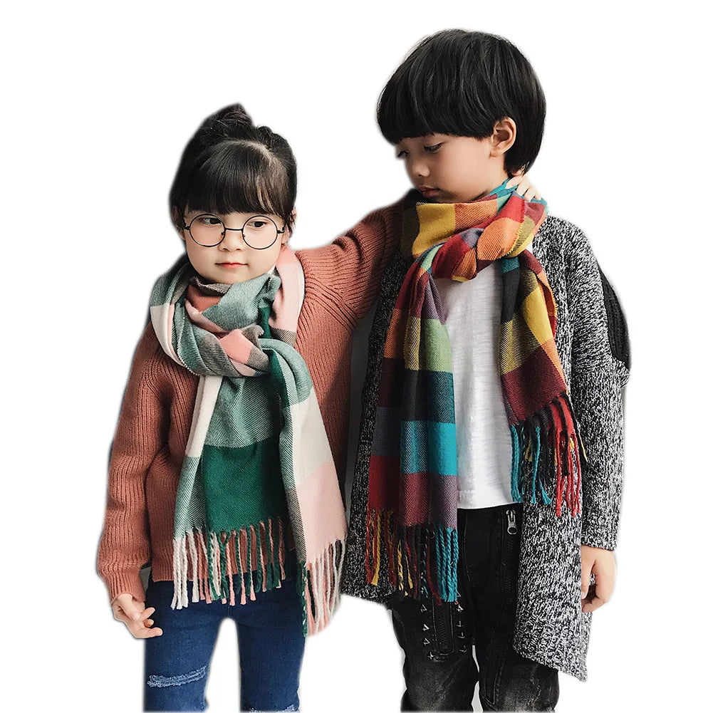 Children's Scarf family look Matching outfits Mother Kids