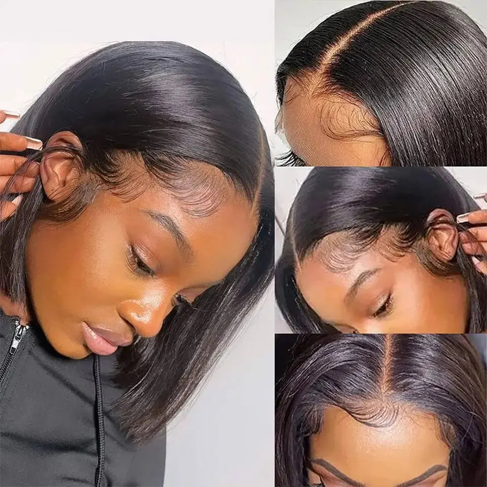 Wear Go Glueless Human Hair Wig Bob Short