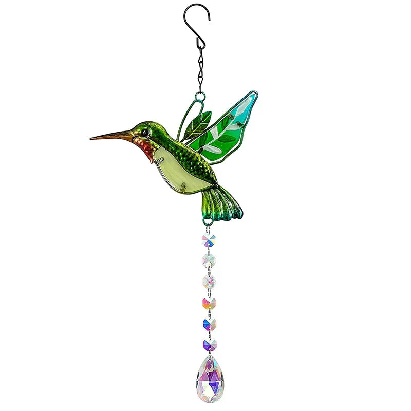Outdoor Hanging Wind Chimes Suncatchers Crystal Prism Ball