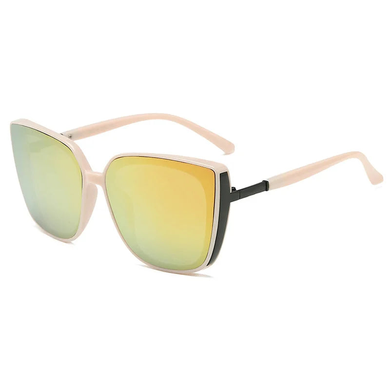 New Large Frame Square Sunglasses Women's Brand Designer