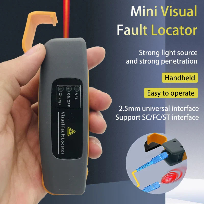FTTH VFL 50/30/20/10/5/2MW Visual Fault Locator Fiber Optic