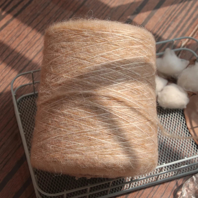 500G Soft Thick Mohair Cashmere Wool Yarn for