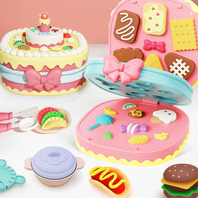 DIY Plasticine for Children Modeling Polymer Clay Baking