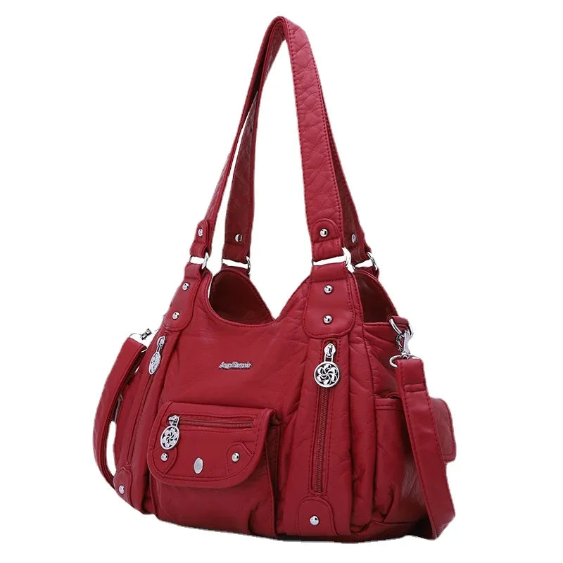 Women luxury handbags women bags designer Vintage Soft
