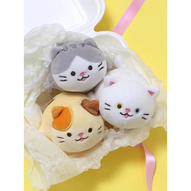 Cat decompression pinch ball toy stress relief doll