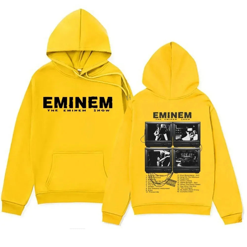 Plus Size Rapper Eminem Music Album Hoodies World